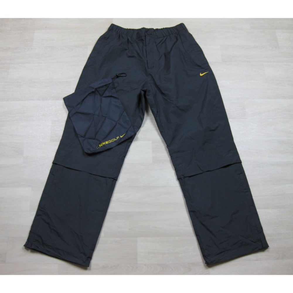 Nike Golf Storm-Fit Convertible Rain Pants Men's (XXL) Outdoor Packable + Pouch